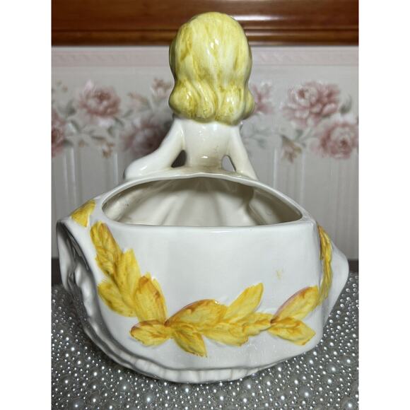 HTF Vintage Relpo Daisy Southern Belle, 6091, Mint Vintage Planter - Picture 5 of 9